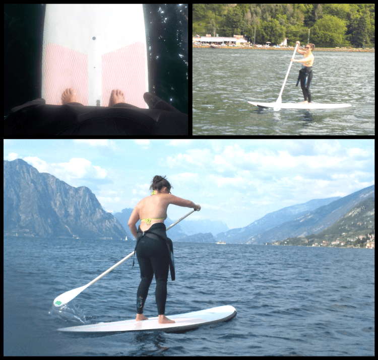 paddle board, sup, paddle boarding, italy, lake, lake garda, water sport, easy kite