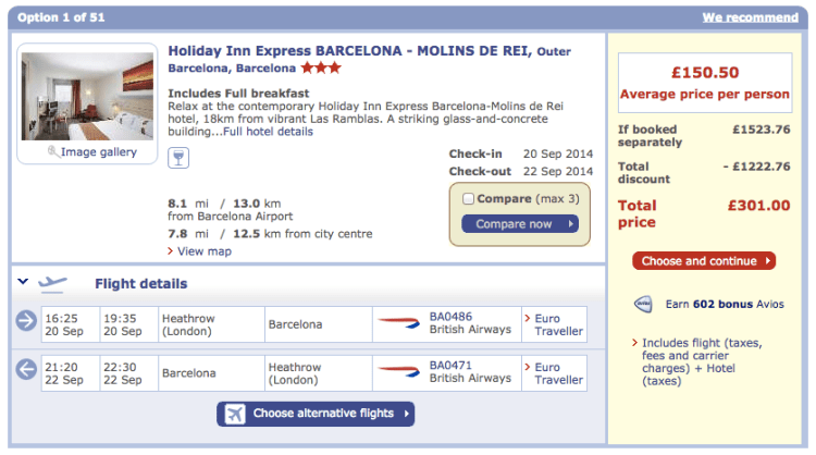 ba, british airways, holidays, flights, barcelona, spain, last minute deal, weekend break