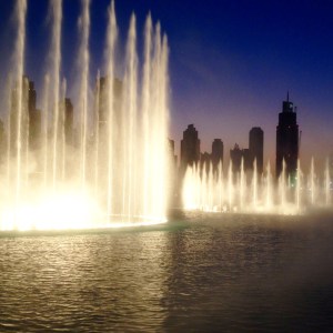 Dubai Fountains.