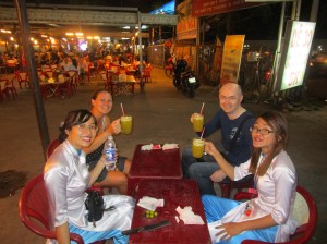 Dinner at Local Saigon BBQ Restaurant